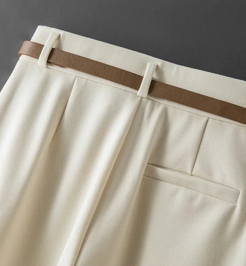 Dress Pants Work Office Long Women's Tailoring Female Trousers Casual Harajuku Slacks All Medium Y2k Streetwear Elastic One Size