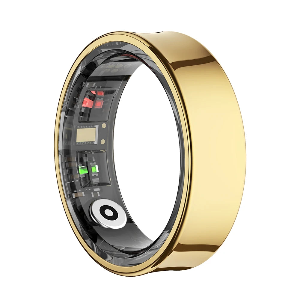 R09 Smart Ring Heart Rate Blood Oxygen Sleep Monitoring Health Fitness Rings Sleep Ring for Men Women for Xiaomi Samsung Phone