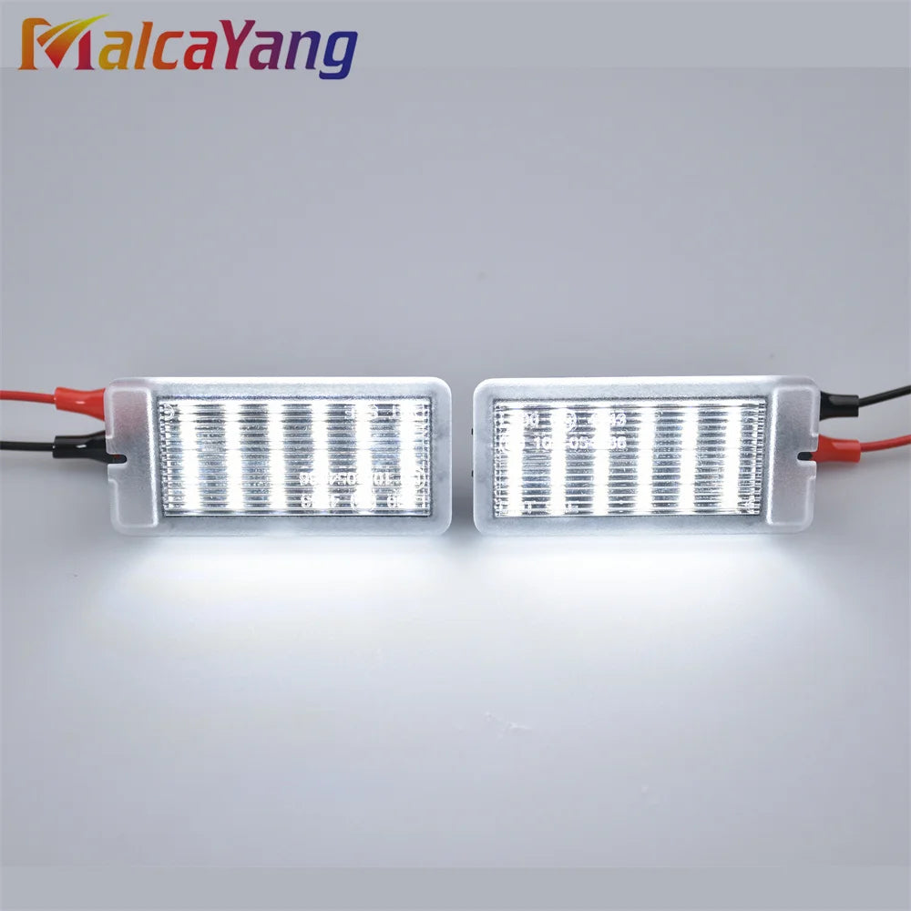 2X LED Interior Luggage Compartment rear Trunk Boot Lights For Renault Clio III IV V Megane II III Espace IV Twingo Grand Scenic