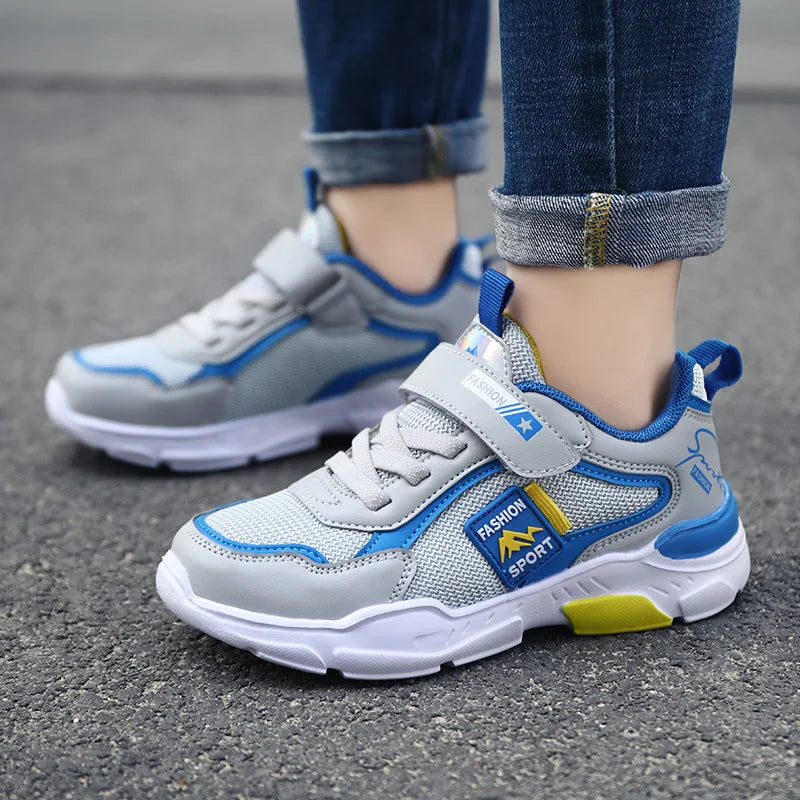 Children's shoes boy sneakers shoes breathable outdoors Leisure Trainers Casual non-slip surface pupil cuhk boy boy fashion shoe