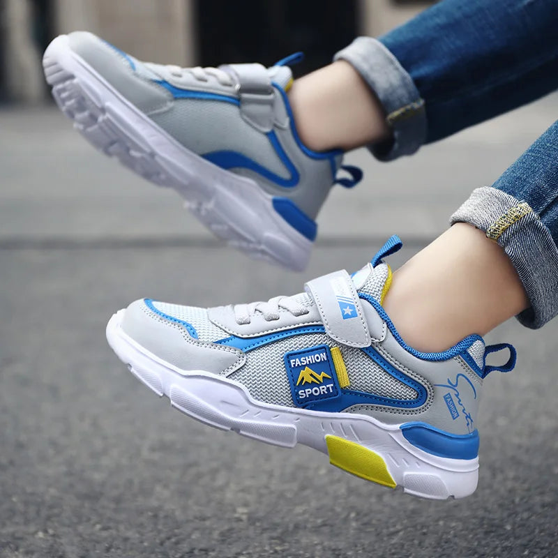 Children's shoes boy sneakers shoes breathable outdoors Leisure Trainers Casual non-slip surface pupil cuhk boy boy fashion shoe