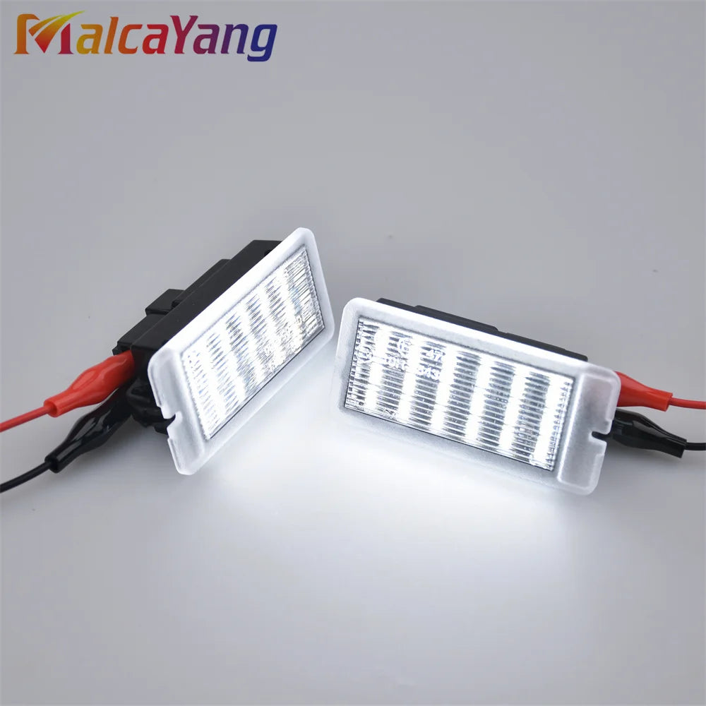 2X LED Interior Luggage Compartment rear Trunk Boot Lights For Renault Clio III IV V Megane II III Espace IV Twingo Grand Scenic