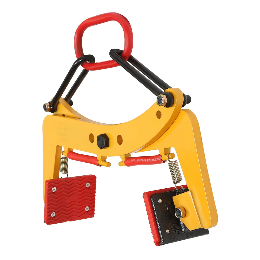 Pliers Stone Gripper 280kg/325kg Offsetting Pliers Brick w/End Rings for Lifting Transportation Wood Stone