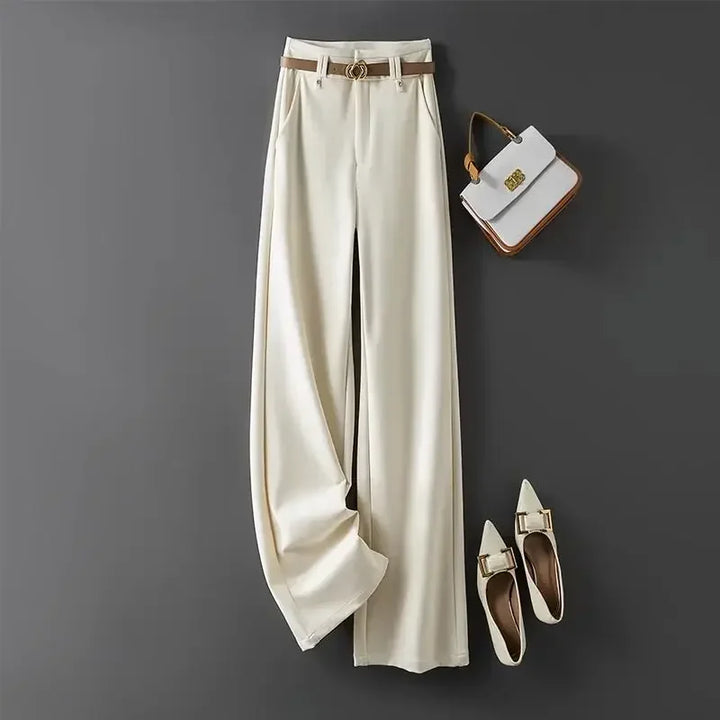 Dress Pants Work Office Long Women's Tailoring Female Trousers Casual Harajuku Slacks All Medium Y2k Streetwear Elastic One Size