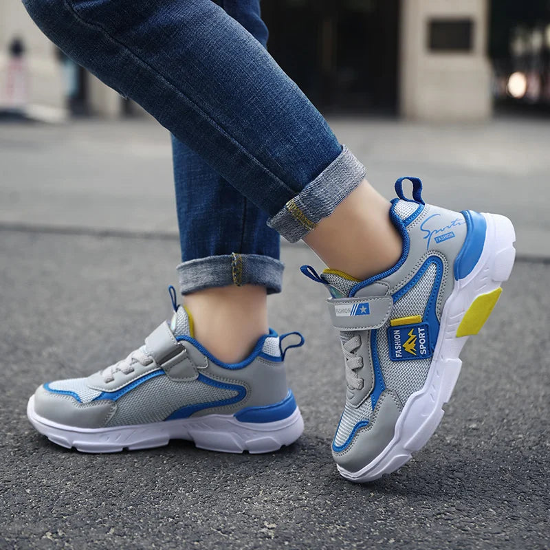 Children's shoes boy sneakers shoes breathable outdoors Leisure Trainers Casual non-slip surface pupil cuhk boy boy fashion shoe