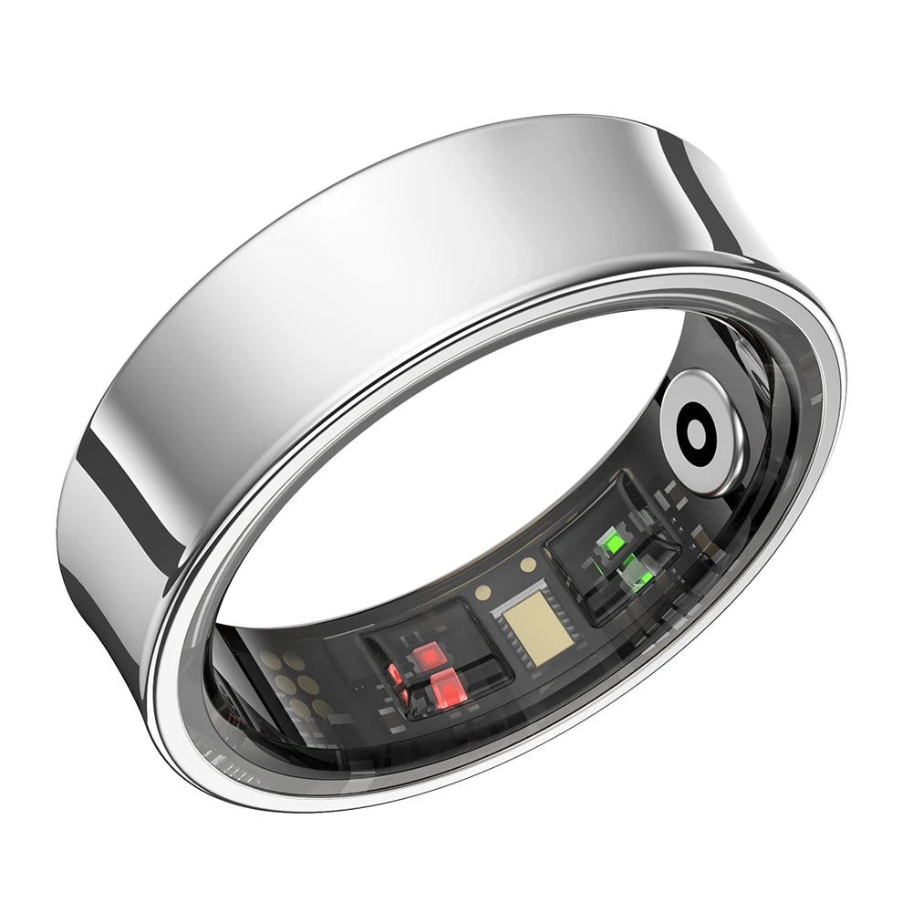 R09 Smart Ring Heart Rate Blood Oxygen Sleep Monitoring Health Fitness Rings Sleep Ring for Men Women for Xiaomi Samsung Phone