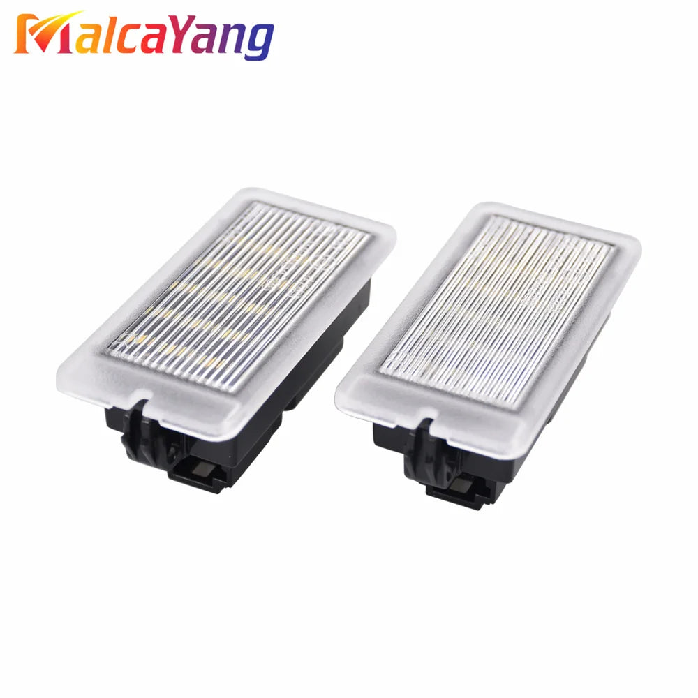 2X LED Interior Luggage Compartment rear Trunk Boot Lights For Renault Clio III IV V Megane II III Espace IV Twingo Grand Scenic
