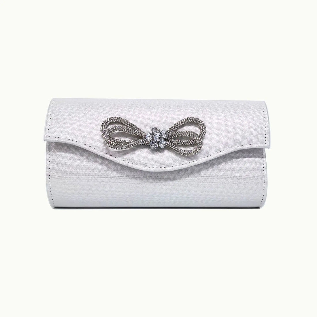 Free shipping!!!PU Leather & Polyester Easy Matching Clutch BagLovely Jewelry with chain & with rhinestone bowknot pattern
