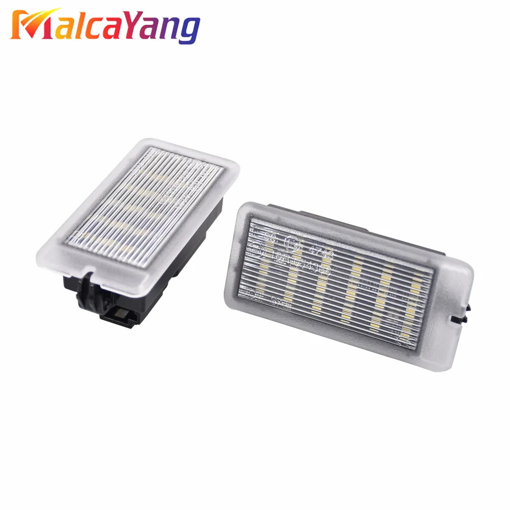 2X LED Interior Luggage Compartment rear Trunk Boot Lights For Renault Clio III IV V Megane II III Espace IV Twingo Grand Scenic