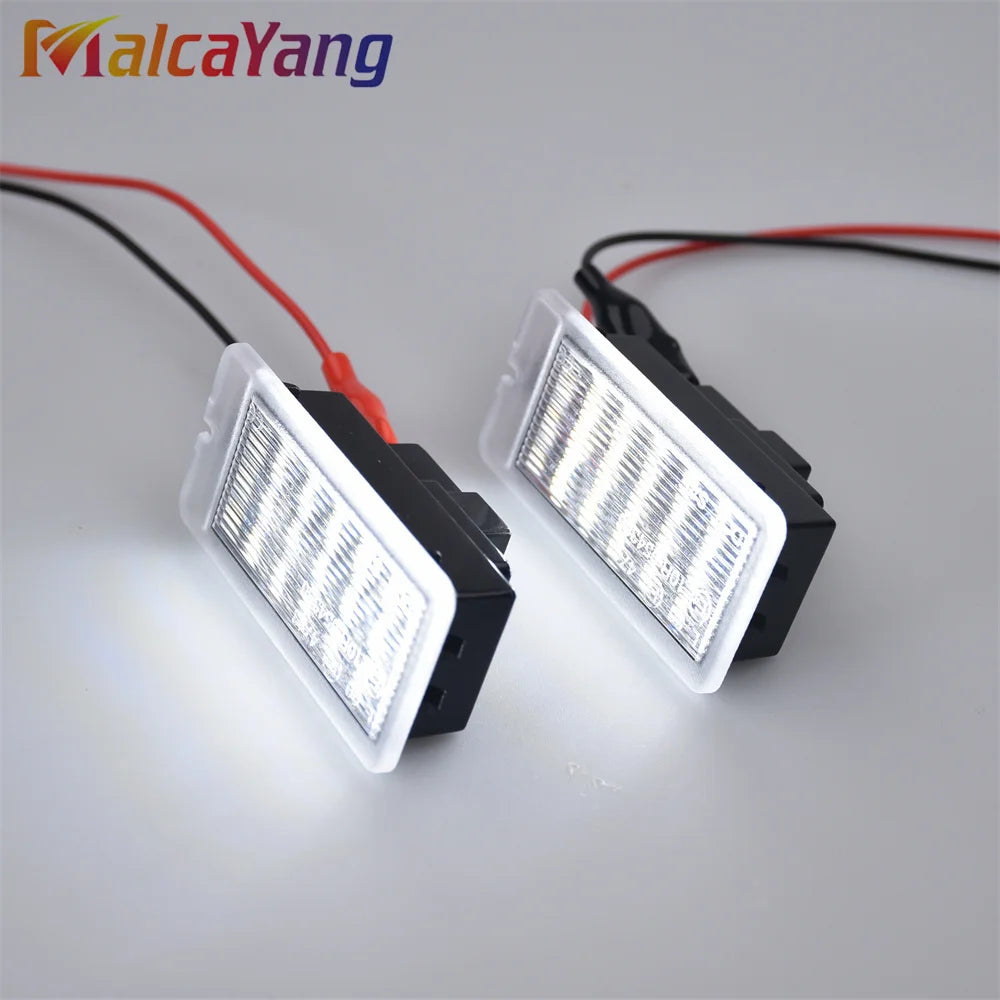 2X LED Interior Luggage Compartment rear Trunk Boot Lights For Renault Clio III IV V Megane II III Espace IV Twingo Grand Scenic