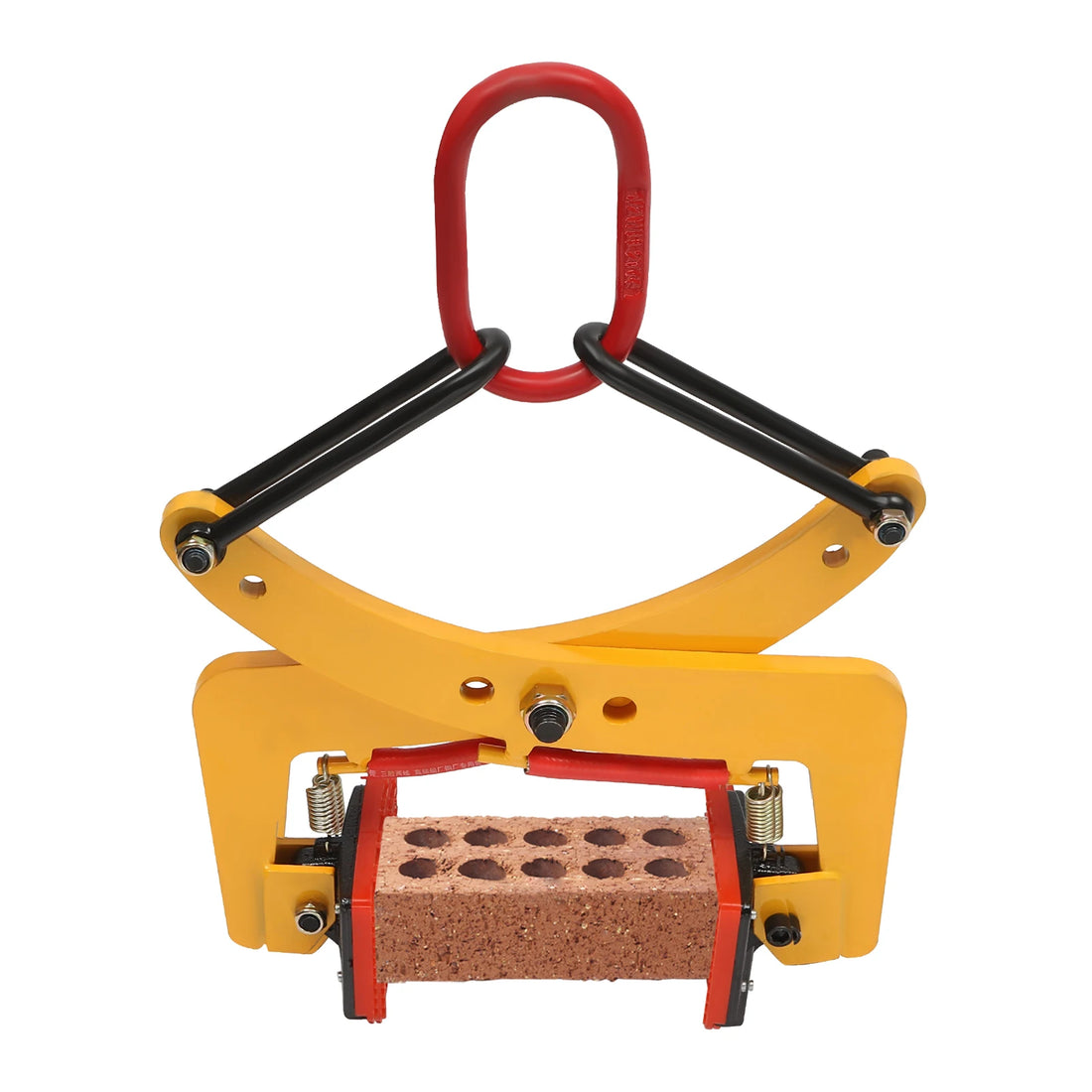 Pliers Stone Gripper 280kg/325kg Offsetting Pliers Brick w/End Rings for Lifting Transportation Wood Stone