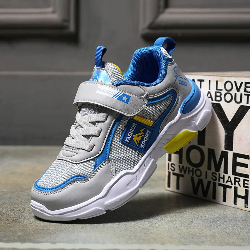 Children's shoes boy sneakers shoes breathable outdoors Leisure Trainers Casual non-slip surface pupil cuhk boy boy fashion shoe