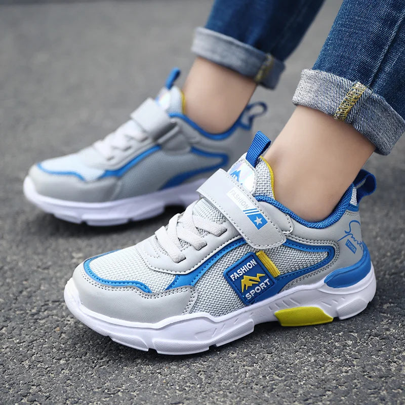 Children's shoes boy sneakers shoes breathable outdoors Leisure Trainers Casual non-slip surface pupil cuhk boy boy fashion shoe